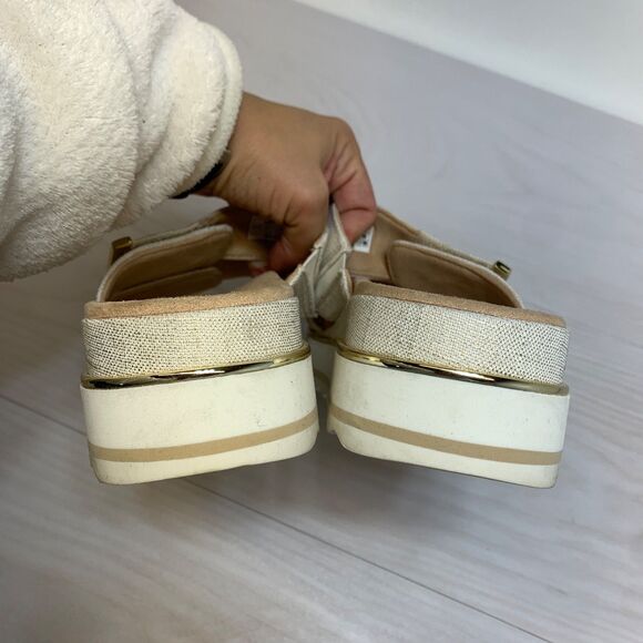 Vionic Womens Brandie Metallic Tip Slip On Sandals Size 11 Platform - Picture 4 of 10